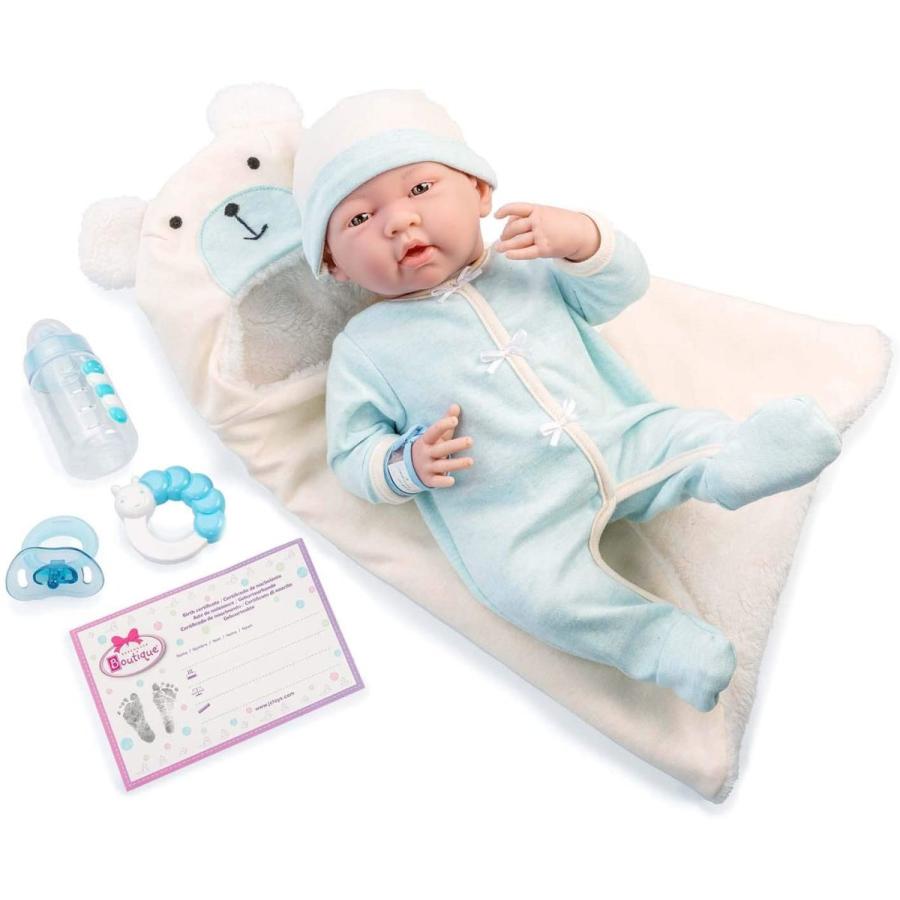ジェーシートイズ 赤ちゃん おままごと 18790 JC Toys - La Newborn Nursery | 8 Piece Bunting Sof_5