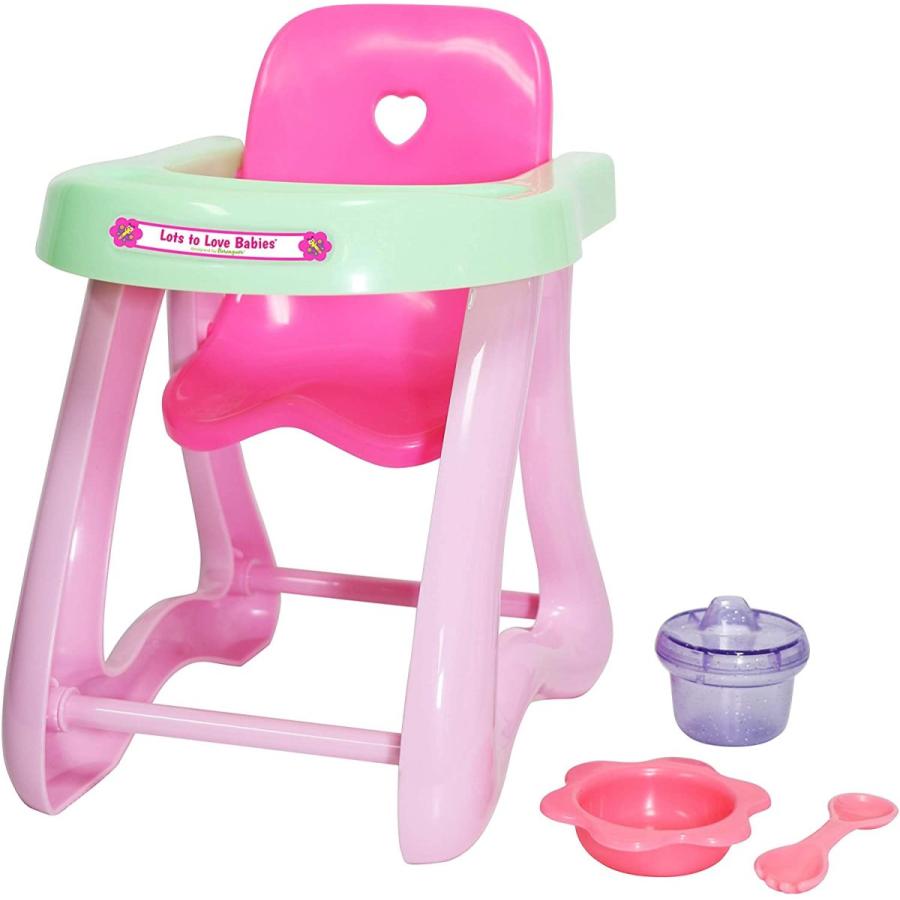 ジェーシートイズ 赤ちゃん おままごと 81453 JC Toys Deluxe Doll Accessory Bundle | High Chair，_4