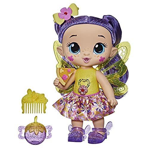 ベビーアライブ 赤ちゃん おままごと F2593 Baby Alive Glo Pixies Doll, Siena Sparkle, Interactiv