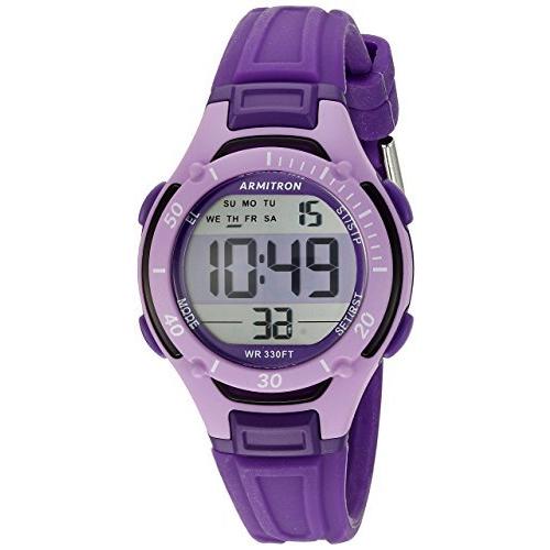 腕時計 アーミトロン レディース 45/7062PUR Armitron Sport Women's 45/7062PUR Digital Chronograph
