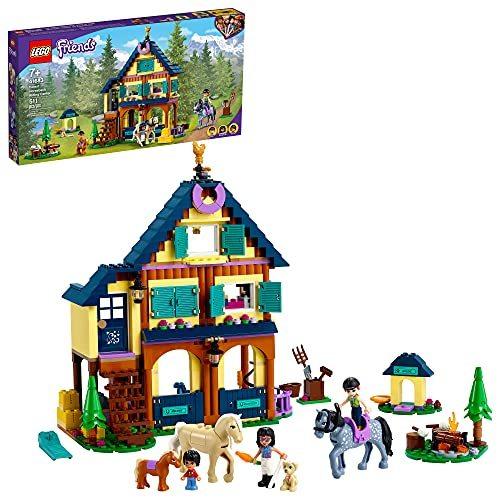 レゴ フレンズ 6334747 LEGO Friends Forest Horseback Riding Center 41683 Building Kit; Makes an Entertain