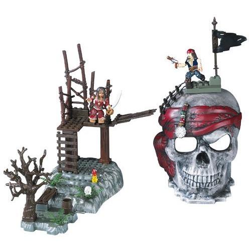 メガブロック メガコンストラックス 組み立て 01025U Mega Bloks Pirates of the Caribbean Skul
