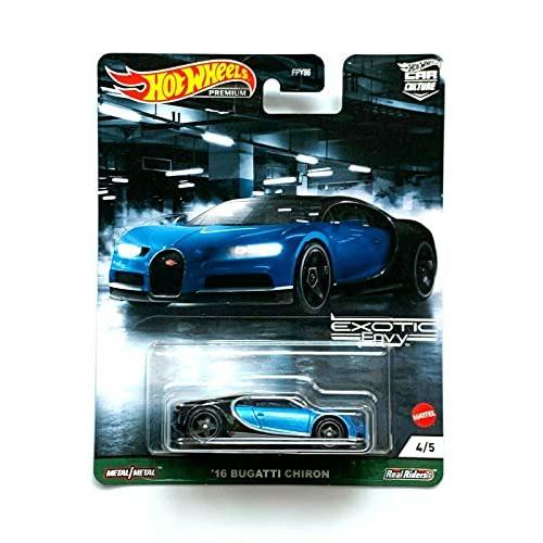 ホットウィール マテル ミニカー GRJ76 Hot Wheels Premium Car Culture Exotic Envy #4/5 '16 Bugatti