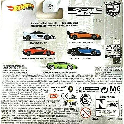 ホットウィール マテル ミニカー GRJ76 Hot Wheels Premium Car Culture Exotic Envy #4/5 '16 Bugatti_1