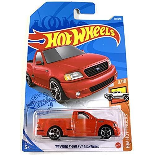 ホットウィール マテル ミニカー F-150 SVT Lightning '99 - 1999 Hot