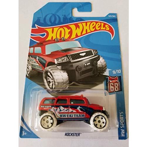 ホットウィール マテル ミニカー Hot Wheels 2018 Hw Sports 9/10 - Rockster (Red)