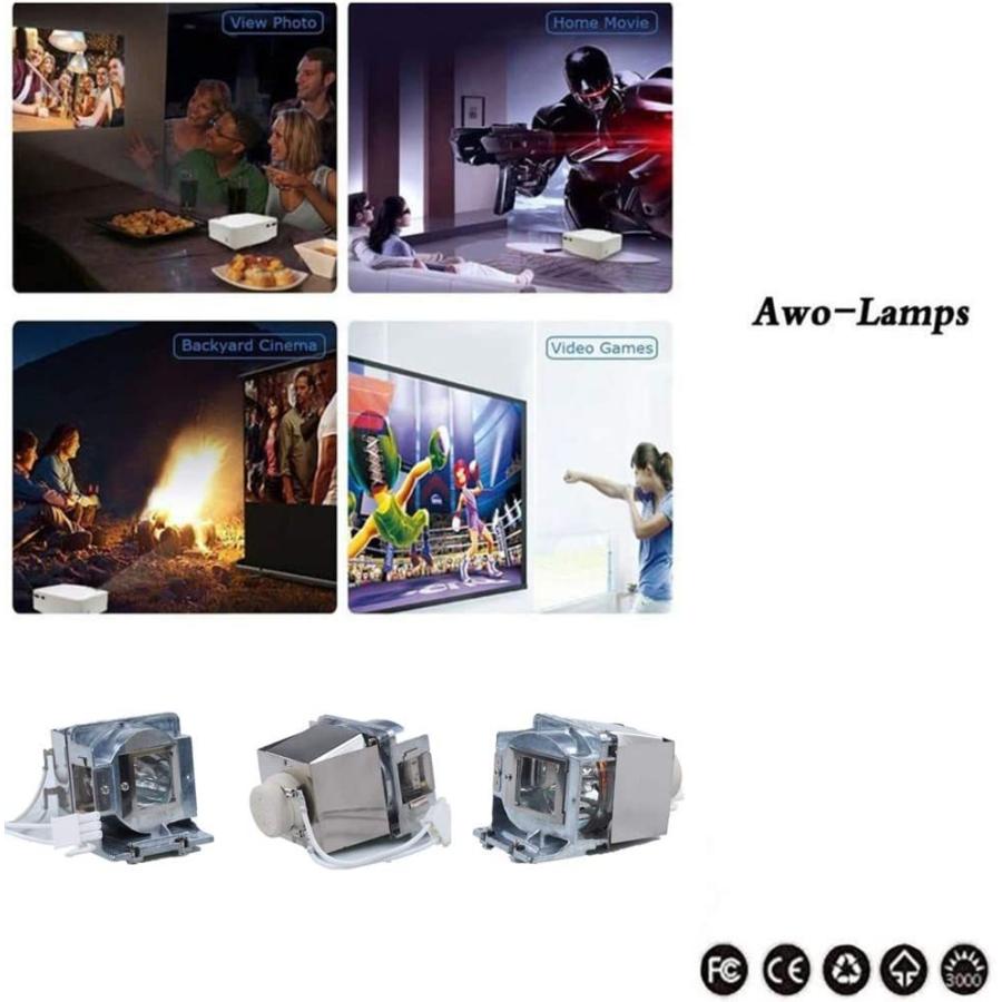 プロジェクターランプ ホームシアター テレビ RLC-080 AWO Original P-VIP240W Lamp for RLC-080_4
