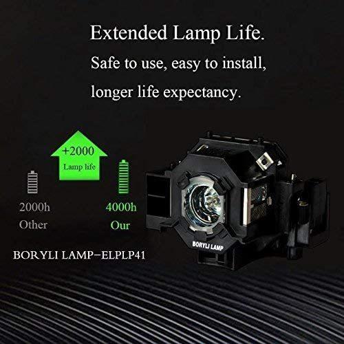 プロジェクターランプ ホームシアター テレビ Replacement Projector Lamp ELPLP54 with housing｜maniacs-shop｜04