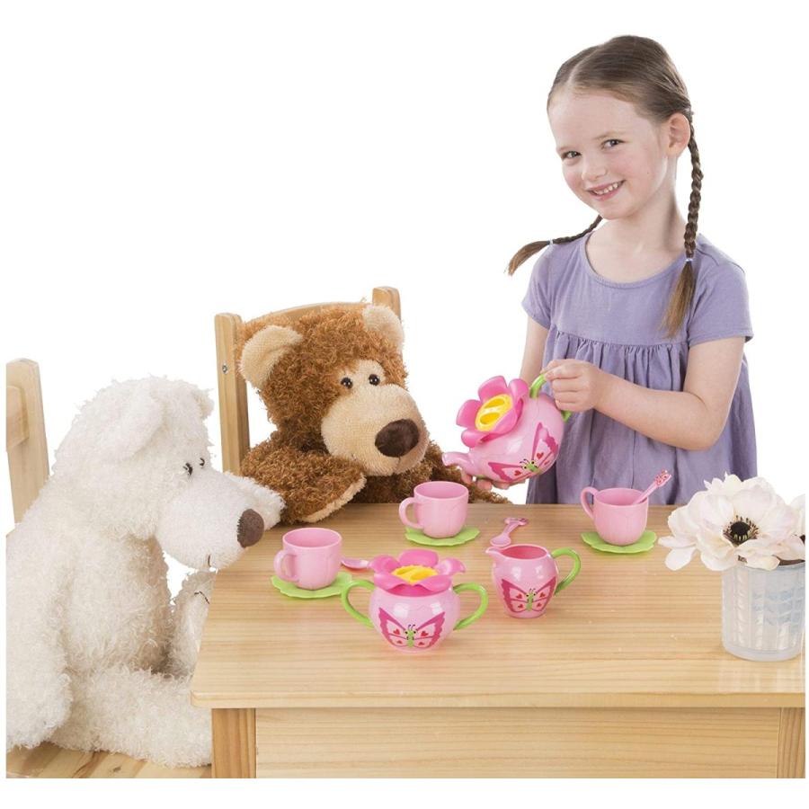 メリッサ&ダグ おもちゃ 知育玩具 96059 Melissa & Doug Butterfly Tea Set (15 pcs) - Play Food Acce_2