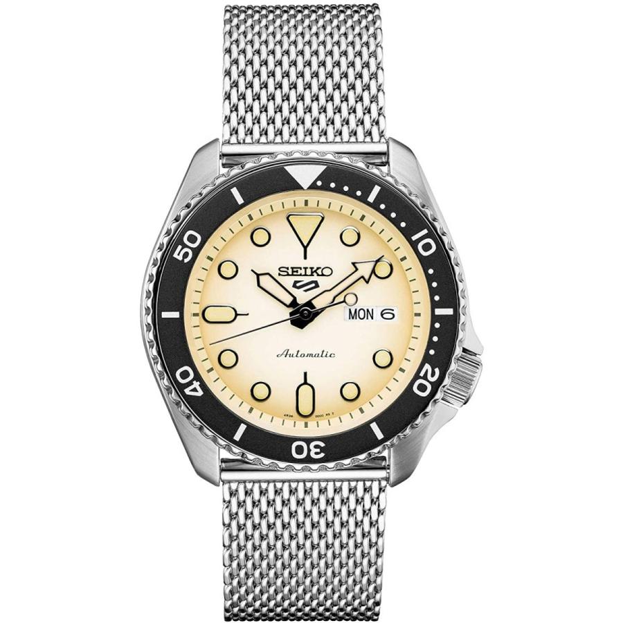 Seiko 5 mesh band sales
