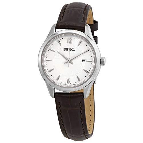 腕時計 セイコー レディース SUR427P1 SEIKO Noble Quartz Silver Dial Ladies Watch SUR427