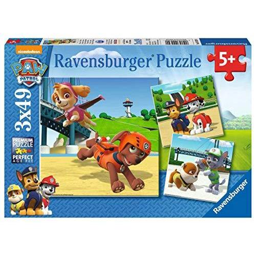 ジグソーパズル 海外製 アメリカ 09239 Ravensburger Paw Patrol 3X 49pc Jigsaw Puzzles