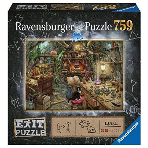 ジグソーパズル 海外製 アメリカ 19952 Ravensburger Exit Puzzle ? Witch’s Kitchen 759pc Myster