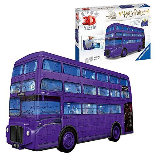 公式の店舗 ジグソーパズル 海外製 216ピース 3Dパズル ハリーポッター ナイトバス 約28センチ 絵画・アート R ジグソーパズル