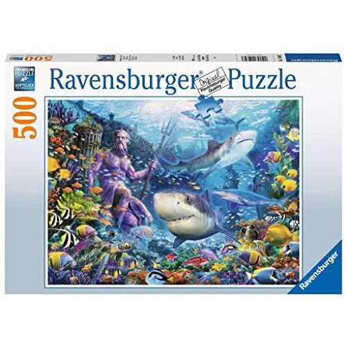ジグソーバズル 海外製 500ピース 海の王 サイズ約50x36センチ 絵画・アート Ravensburger