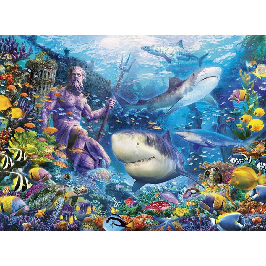 ジグソーバズル 海外製 500ピース 海の王 サイズ約50x36センチ 絵画・アート Ravensburger_9