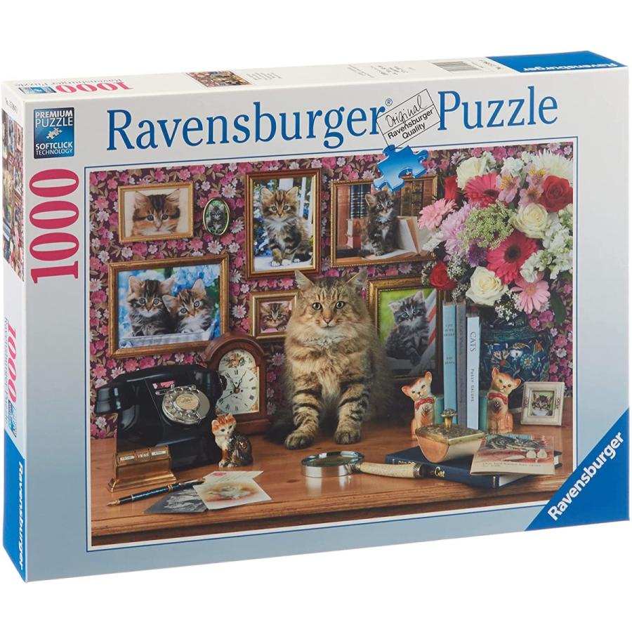 ジグソーパズル 海外製 1000ピース キュートな子猫 約70x50センチ ペット・動物 Ravensburgerの画像