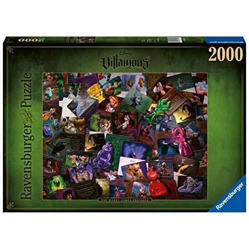 ジグソーパズル 海外製 2000ピース ディズニー Villainous ヴィランズ 全ての悪役 約132x61センチ Ravens