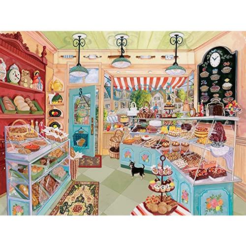 ジグソーパズル 海外製 アメリカ 16803 Ravensburger Corner Bakery Jigsaw Puzzle - 750 Large Format