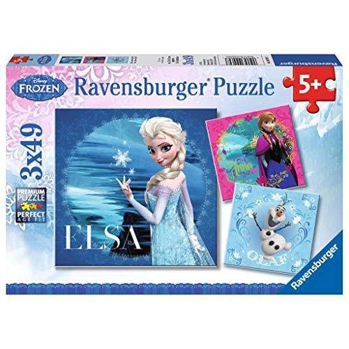 ジグソーパズル 海外製 アメリカ 92697 Ravensburger Disney Frozen Jigsaw Puzzle (3 x 49 Piece)