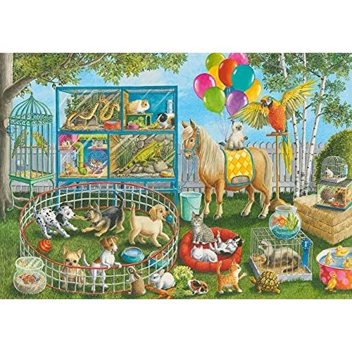ジグソーパズル 海外製 アメリカ 05158 Ravensburger Pet Fair Fun 35 Piece Jigsaw Puzzle for Kids -