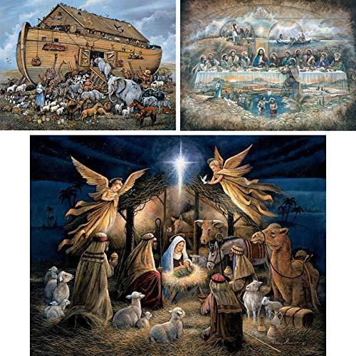 ジグソーパズル 海外製 アメリカ 47798 Bits and Pieces ? Value Set of Three 1000 Piece Jigsaw Pu