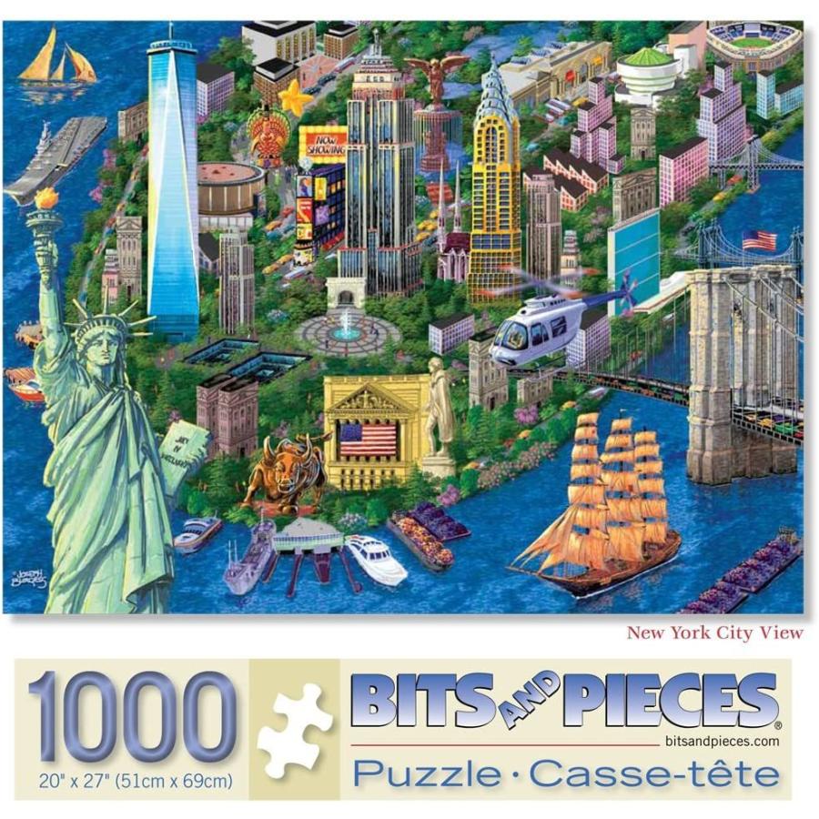 ジグソーパズル 海外製 アメリカ 42680 Bits and Pieces ? 1000 Piece Jigsaw Puzzle for Adults ?_1