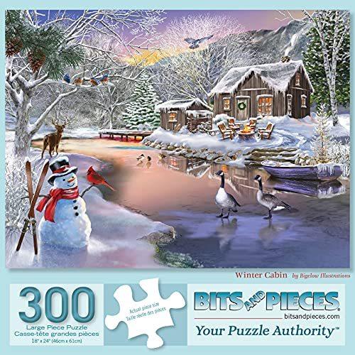 ジグソーパズル 海外製 アメリカ 43991 Bits and Pieces - 300 Piece Jigsaw Puzzle for Adults 18\" x"