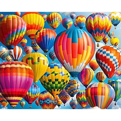 ジグソーパズル 海外製 アメリカ 33-10899 Springbok's 1000 Piece Jigsaw Puzzle Balloon Fest - Made
