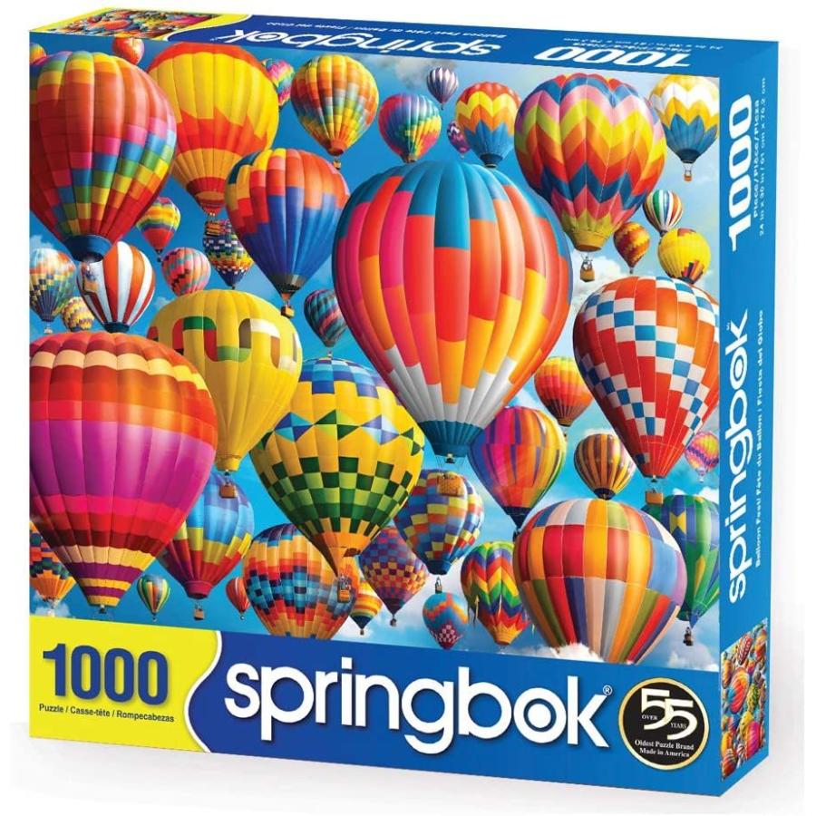 ジグソーパズル 海外製 アメリカ 33-10899 Springbok's 1000 Piece Jigsaw Puzzle Balloon Fest - Madeの画像