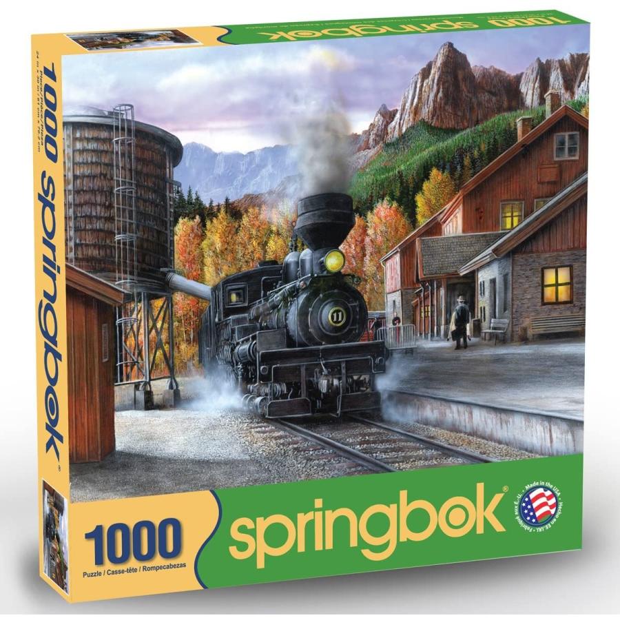 ジグソーパズル 汽車　蒸気機関車　Springbok 500ピース　　機関車 Springbok's 500ピース ジグソーパズル 蒸気機関車 機関車