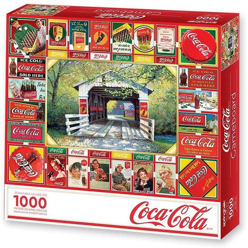 ジグソーパズル 海外製 アメリカ 33-10947 Springbok 1000 Piece Jigsaw Puzzle Coca Cola  Gameboard :pd-01575298:マニアックス !店 通販 