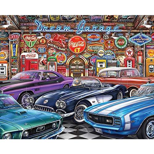 当時物　ジグソーパズル ジグソーパズル 海外製 アメリカ 33-10879 Springbok - Dream Garage