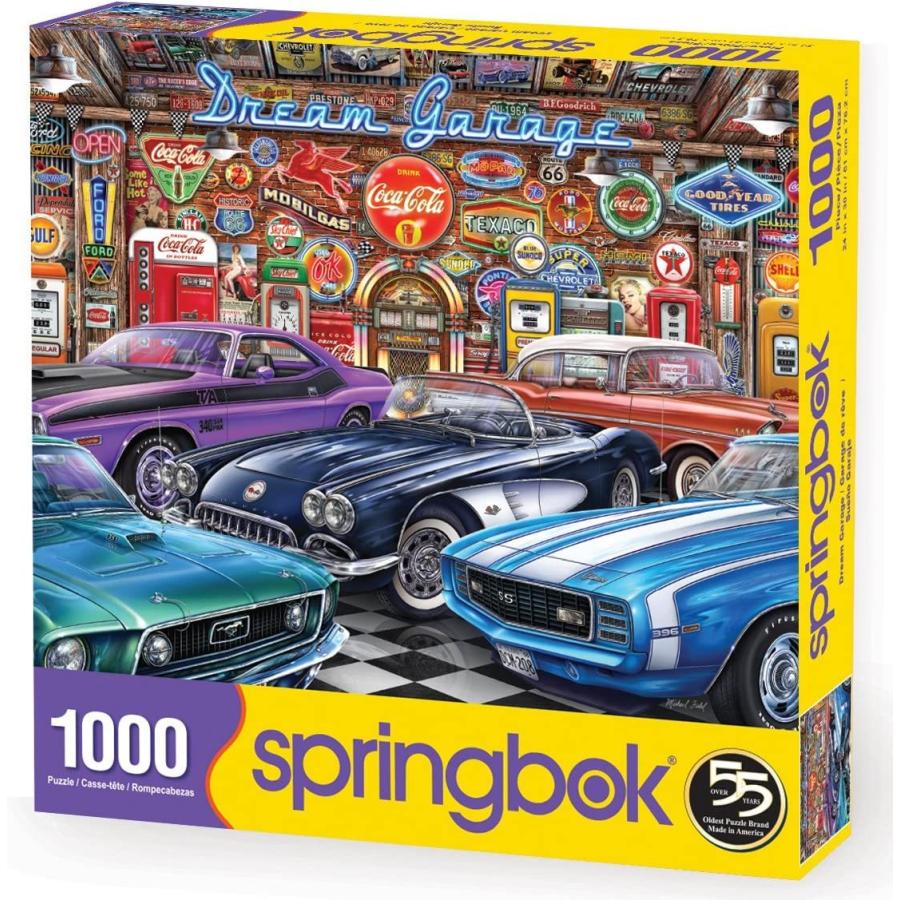 ジグソーパズル 海外製 アメリカ 33-10879 Springbok - Dream Garage