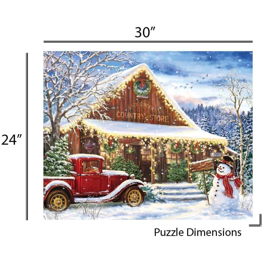 ジグソーパズル 海外製 アメリカ 34-10851 Springbok's 1000 Piece Jigsaw Puzzle Lazy Creek Country_3