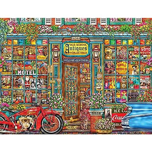 ジグソーパズル 海外製 アメリカ 33-01624 Springbok's 500 Piece Jigsaw Puzzle Old School Antiques