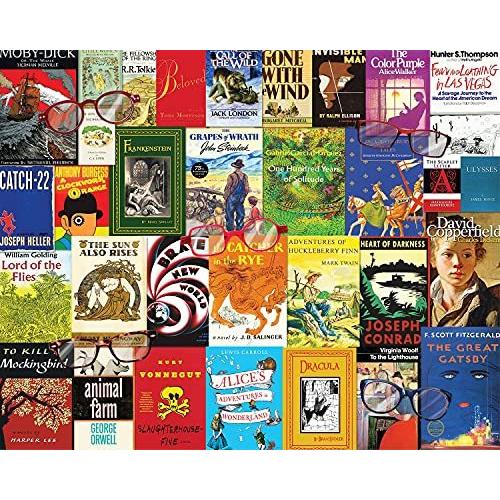 ジグソーパズル 海外製 アメリカ 33-11019 Springbok 1000 Piece Jigsaw Puzzle Nostalgic Novels - Ma