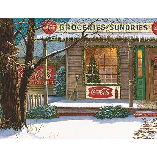 ジグソーパズル 海外製 アメリカ 34-01532 Springbok's 500 Piece Jigsaw Puzzle Christmas Store - Ma