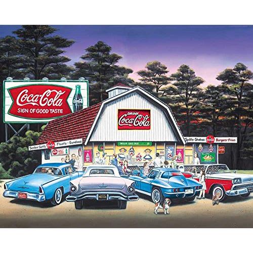 当てもの 外国で製 亜米利加 33-15499 Springbok's 1500 Piece Jigsaw Puzzle Night on The Town - パズル-ジグソーパズル-ゲーム、おもちゃ