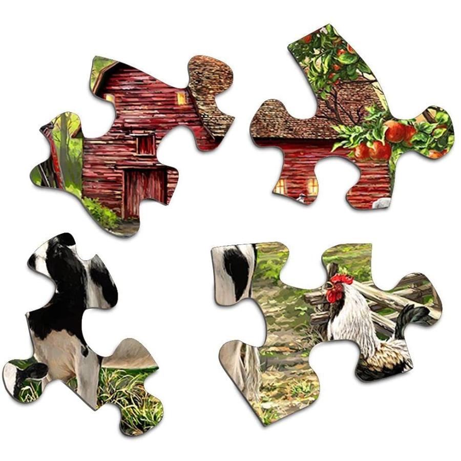ジグソーパズル 海外製 アメリカ 33-01599 Springbok's 500 Piece Jigsaw Puzzle Barnyard Animals - M_2