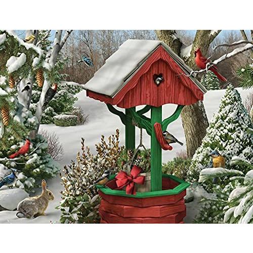 ジグソーパズル 海外製 アメリカ 34-01603 Springbok 500 Piece Jigsaw Puzzle Winter's Wish - Made i