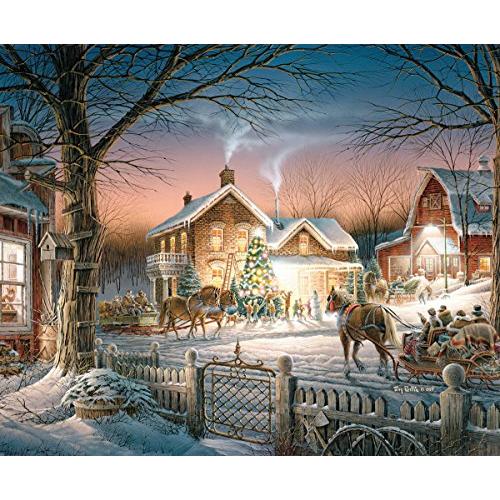 ジグソーパズル 海外製 アメリカ 1231 White Mountain Puzzles Trimming The Tree - 1000 Piece Jigsaw