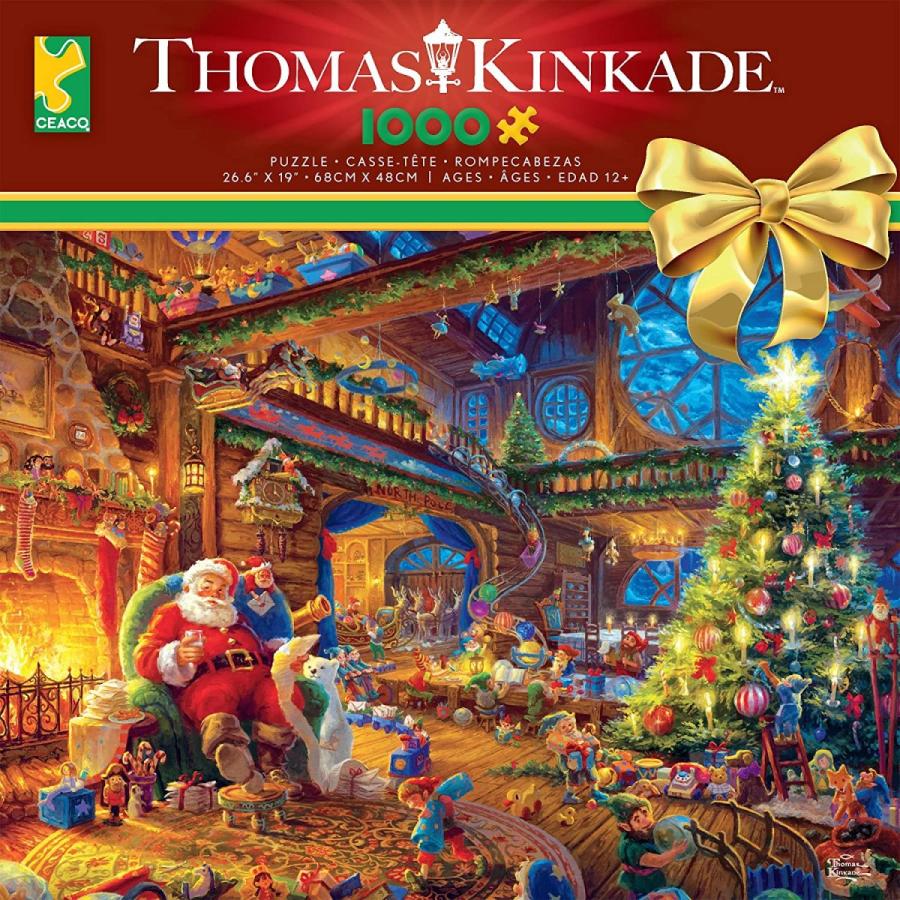 MILTON BRADLEY CO. アメリカ製 アンティーク ジグソーパズル ジグソーパズル 海外製 アメリカ 3328-39 Ceaco Thomas Kinkade