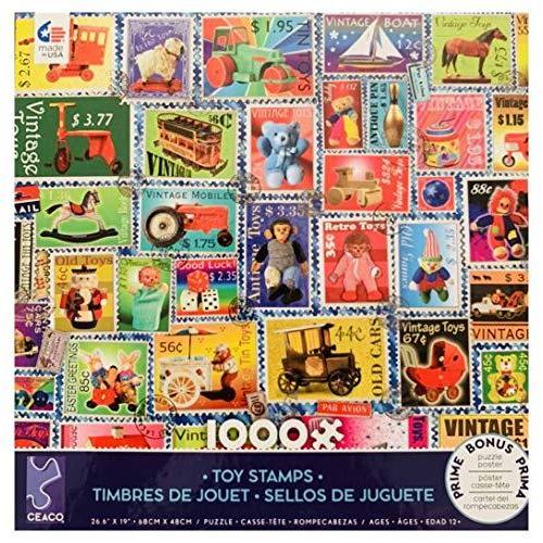 ジグソーパズル 海外製 アメリカ 3164-2 Ceaco - Barbara Behr - Stamps - Toy Stamps - 1000 Piece Ji