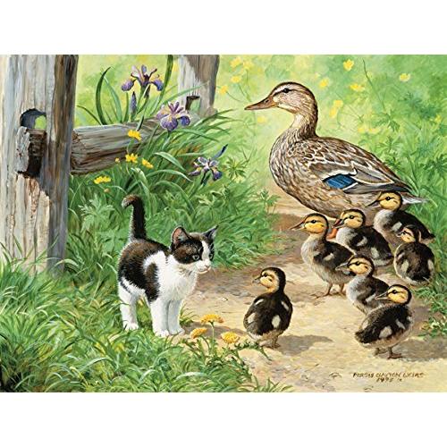 当てもの 外国で製 亜米利加 51917 SUNSOUT INC - Duck Inspector - 500 pc Jigsaw Puzzle by Arti パズル-ジグソーパズル-ゲーム、おもちゃ