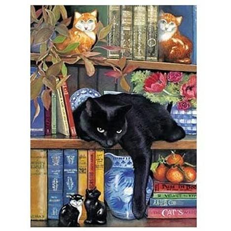 ジグソーパズル 海外製 アメリカ 59367 SUNSOUT INC - On The Shelf - 1000 pc Jigsaw Puzzle by Artis_2