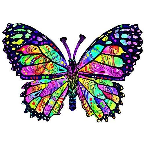 ジグソーパズル 海外製 アメリカ 97260 SUNSOUT INC - Stained Glass Butterfly - 1000 pc Special Sha