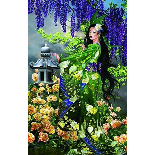 当てもの 外国で製 亜米利加 67683 SUNSOUT INC - Queen of Jade - 1000 pc Jigsaw Puzzle by Arti パズル-ジグソーパズル-ゲーム、おもちゃ