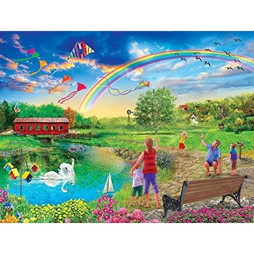 ジグソーパズル 海外製 アメリカ 31906 SUNSOUT INC - Colorful Skies - 500 pc Jigsaw Puzzle by Arti