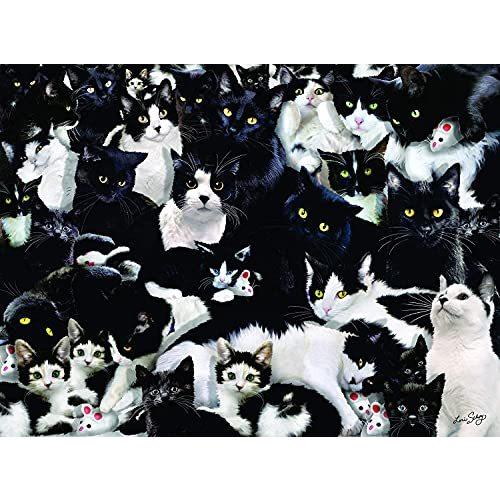 ジグソーパズル 海外製 アメリカ 35180 SUNSOUT INC - Study in Black and White - 1000 pc Jigsaw Puz